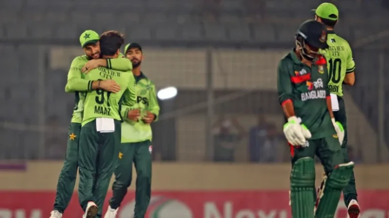 ১১৪ রানে অলআউট বাংলাদেশ, সিরিজে সমতা ফেরাল পাকিস্তান