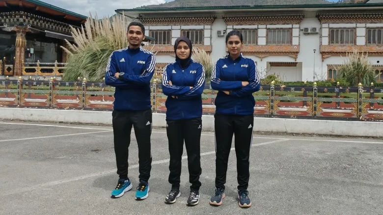 ভুটান-ম্যাকাও ম্যাচে বাংলাদেশের তিন রেফারি: আন্তর্জাতিক মঞ্চে অভিষেক হচ্ছে শারাবান ও আসাদুলের