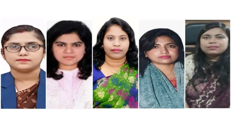 চুয়াডাঙ্গা জেলায় ডিসি ও চার উপজেলার ইউএনও পদেও দায়িত্ব পালন করছেন নারী কর্মকর্তারা