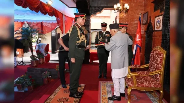 নেপাল সেনাবাহিনীর সম্মানসূচক 'জেনারেল' হলেন ভারতের সেনাপ্রধান ধীরাজ শেঠ