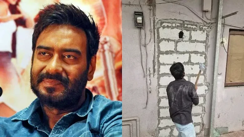 অজয় দেবগনের বাংলোর অবৈধ অংশ ভাঙলো বিএমসি
